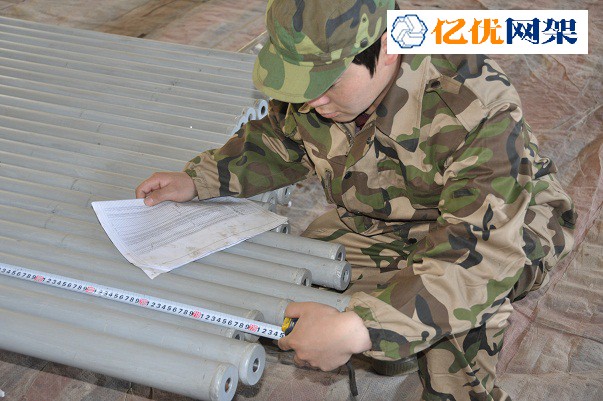 玉门网架杆件复核